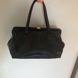 Danier Vintage Black Leather bag